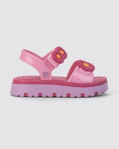 Sandália Zaxynina Flower Rosa - comprar online