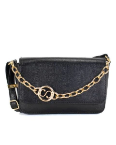 Bolsa Tiracolo Classe Couro 3663 Preto - comprar online