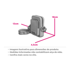Bolsa Ted Manga PJ10085 - loja online