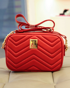 Bolsa Vizzano Matelassê Vermelho 10003.2