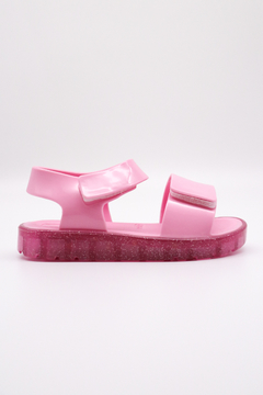 Sandália Luelua Happy Led Rosa/Cristal Rosa Gliter 104000 - comprar online