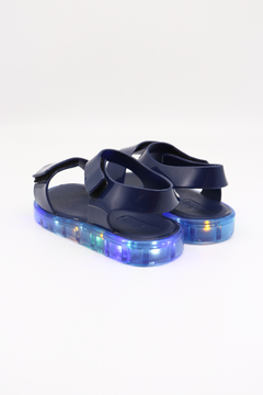 Sandália Luelua Happy Led Marinho/Cristal Royal 104500 - Oxe Mais Cor