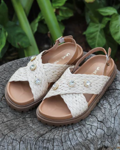 Sandália Palha La Viê 1009.1446 - Oxe Mais Cor