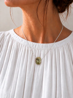 Corrente Peridoto - Prata 925