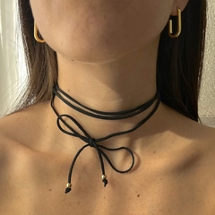 CHOKER BOW NEGRO