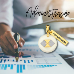 Colar administração madrepérola dourado Cód: C171 - Passion