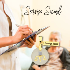 Colar serviço social madrepérola dourado Cód: C171 na internet