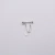 Piercing Ponto de Luz com Corrente Dupla - comprar online