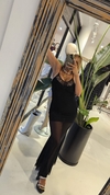 Vestido Siomara tipo sirena negro