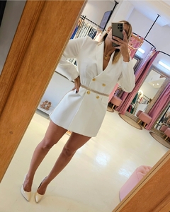 Blazer Vestido Nori crep en internet