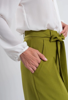 Palazzo Leonor con lazo crep - comprar online