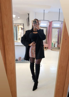 Imagen de Mini Abigail paillettes importada naranja