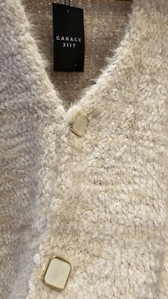 Cardigan Glittzer con hilitos de lurex importado - tienda online