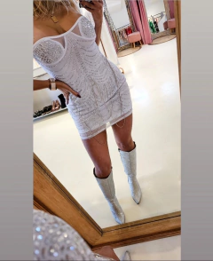Vestido Roma con strass importado en internet