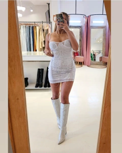 Vestido Roma con strass importado - GARAGE 3117