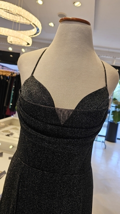 Vestido Fenny tull glitter espalda descubierta