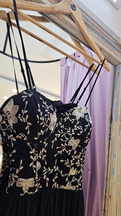Vestido Magnolia corsette bordado y espalda descubierta - comprar online
