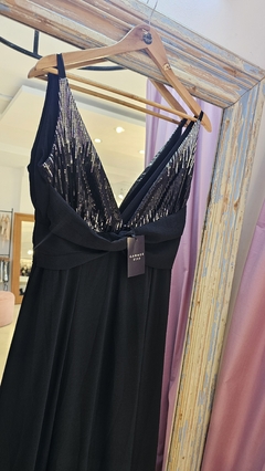 Vestido Baby eclipse paillette en busto con tajos - tienda online