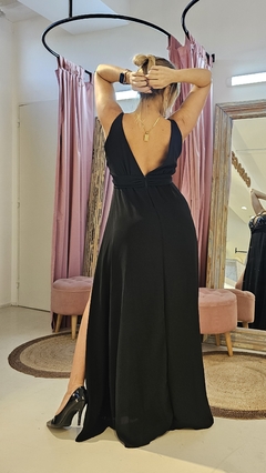 Vestido Baby eclipse paillette en busto con tajos