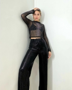 Pantalón debora simil paillette elastizado - comprar online
