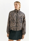 Campera Alison rompe viento animal print