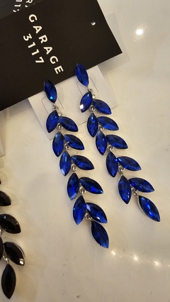 Aros petalos cristal facetados importados - tienda online