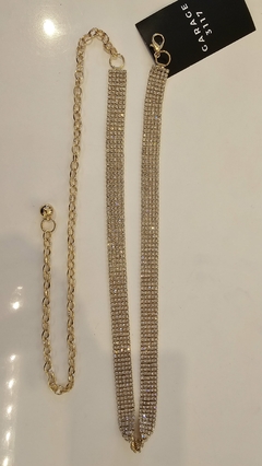 Cinturon strass - comprar online