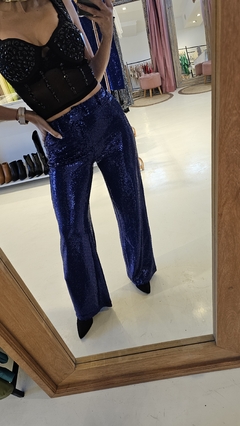Pantalón debora simil paillette elastizado - comprar online