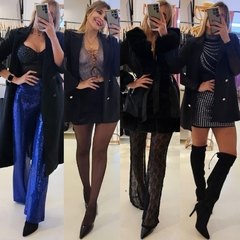 Pantalón debora simil paillette elastizado en internet