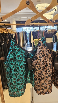 Musculosa Maru paillette