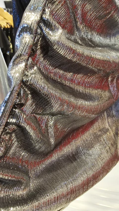 Mini Muriel drapeada elastizada foil en internet