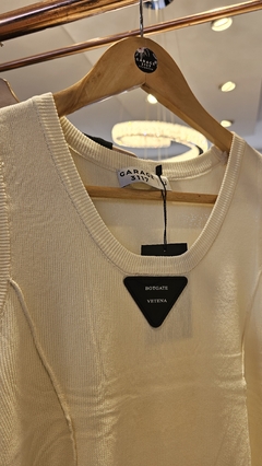 Musculosa Vetena hijo elastizada con alforza importada en internet