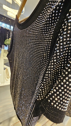 Imagen de Remera Susi hilo con lurex y strass importada