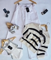 Sweater Lucia hilo calado combinado