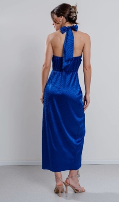 Vestido Delfan middy seda gofrada - comprar online