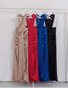 Vestido Delfan middy seda gofrada - tienda online