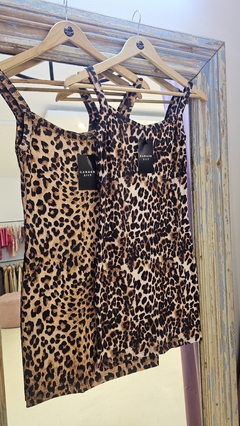 Vestido Gebba animal print morley elastizado en internet