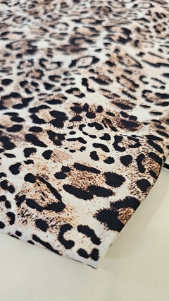 Top Meli Con tiritas finitas animal print elastizado - comprar online