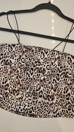 Top Meli Con tiritas finitas animal print elastizado en internet