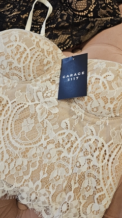 Top Gustinna corsette broderie importado - comprar online
