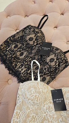 Top Gustinna corsette broderie importado en internet