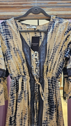 Vestido Sessi estampado con mangas - tienda online