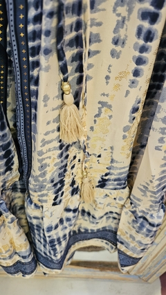 Vestido Sessi estampado con mangas