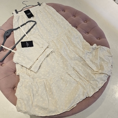 Falda Maii Voile bordado larga - GARAGE 3117