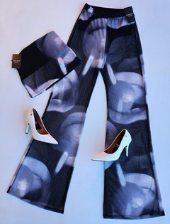 Strapless Marga estampado elastizado - comprar online