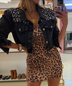 Vestido Gebba animal print morley elastizado