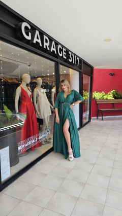 Vestido Azu manga murcielago - tienda online