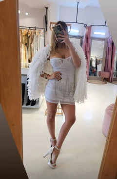 Vestido Roma con strass importado en internet