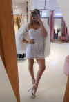 Vestido Roma con strass importado - comprar online