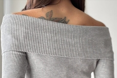 Remera Vivian Hilo Cuello bote - comprar online